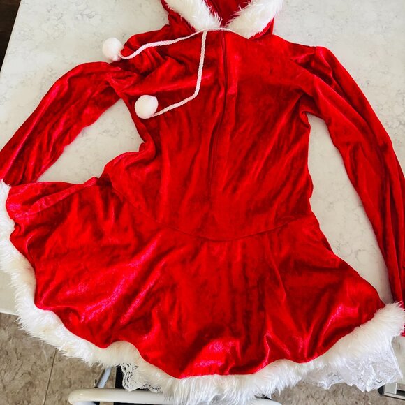 Dreamgirl Sleigh Belle Costume | Mrs Claus | Size Large | Santacon - Picture 3 of 3
